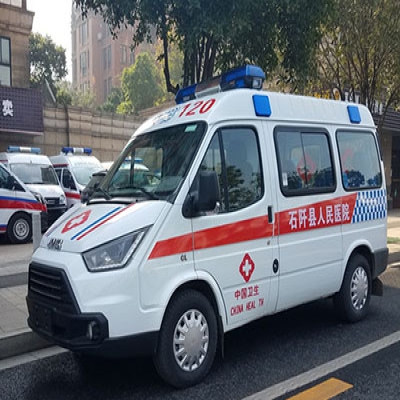 江鈴特順短軸柴油監護型救護車